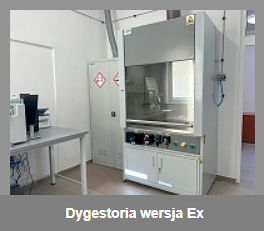 Dygestorium Ex do prac z substancjami wybuchowymi