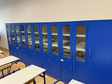 Szafa laboratoryjna laminowana na odczynniki chemiczne o wym. 600x600x1800mm