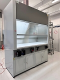 Dygestorium Ex 1800mm metalowe z blatem ceramicznym.