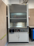 Dygestorium Ex przeciwwybuchowe. Komora i blat stal nierdzewna INOX. Instalacja wody i sprężonego powietrza.